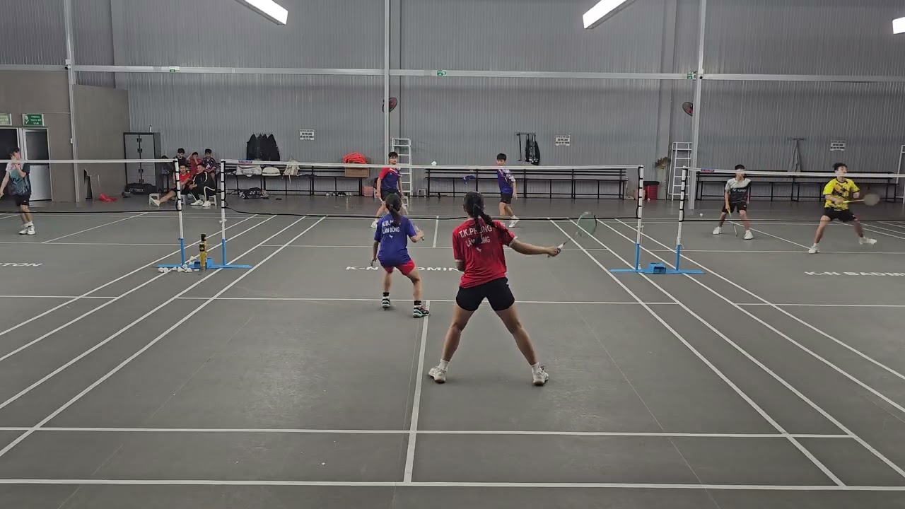 Kim Phụng - Bảo Hân ( tuyển Lâm Đồng) vs Hoàng Quân-Minh Khang ( Team Lan Anh)