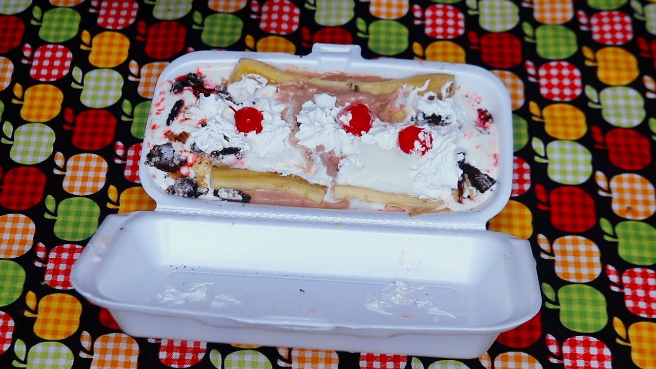 Banana-Split Treat ASMR Eating Sounds