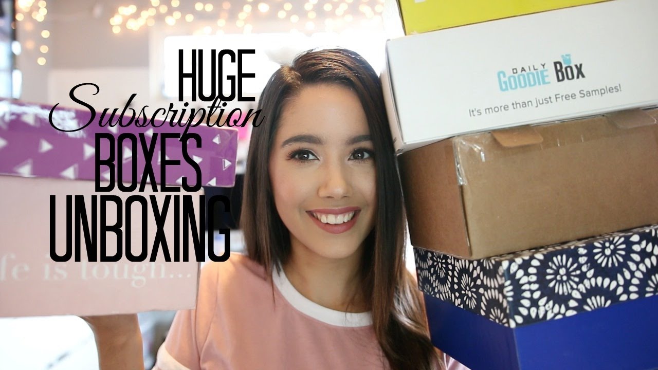 NEW SUBSCRIPTION BOXES | OCTOBER  2016