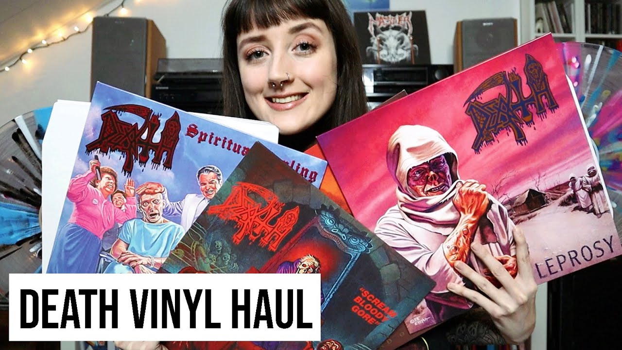 I spent my YouTube money on DEATH vinyl