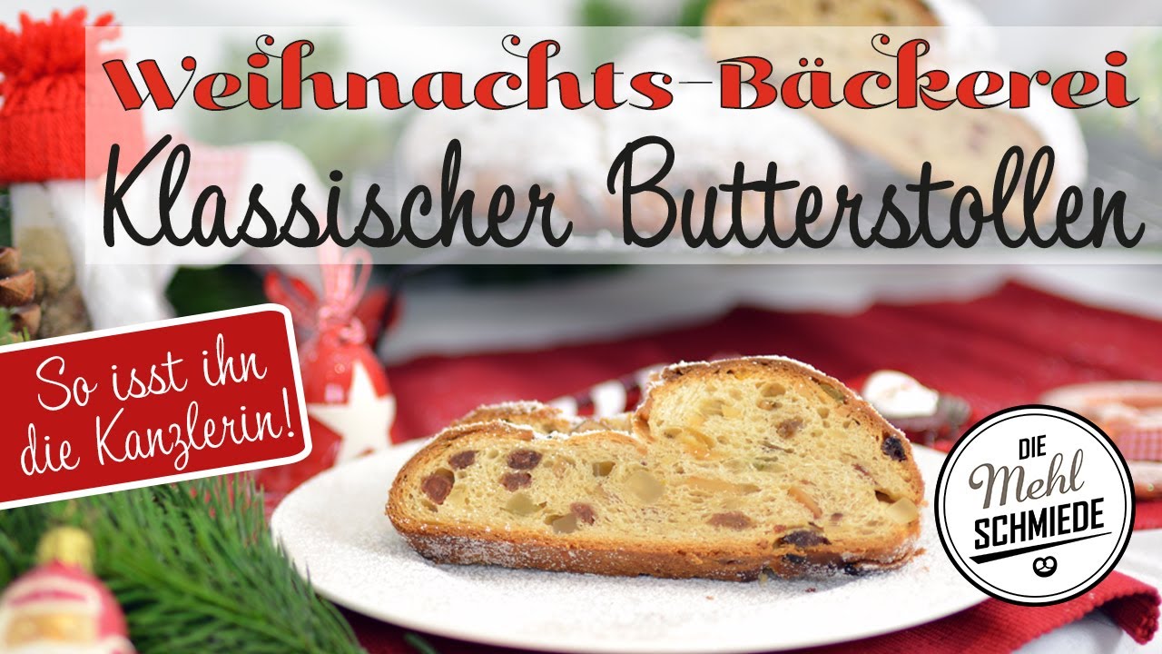 BUTTERSTOLLEN backen // STOLLEN backen & STOLLEN formen // WEIHNACHTSSTOLLEN Rezept // CHRISTSTOLLEN