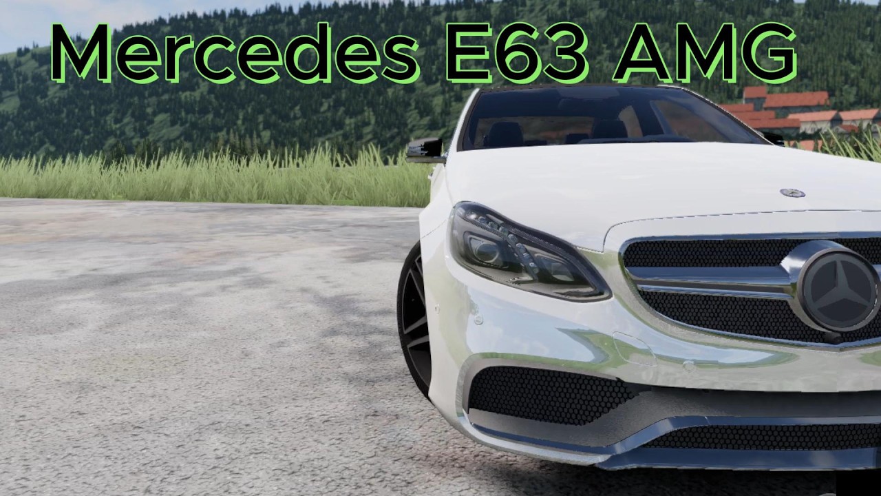 Дрифт на легендарной E63 AMG