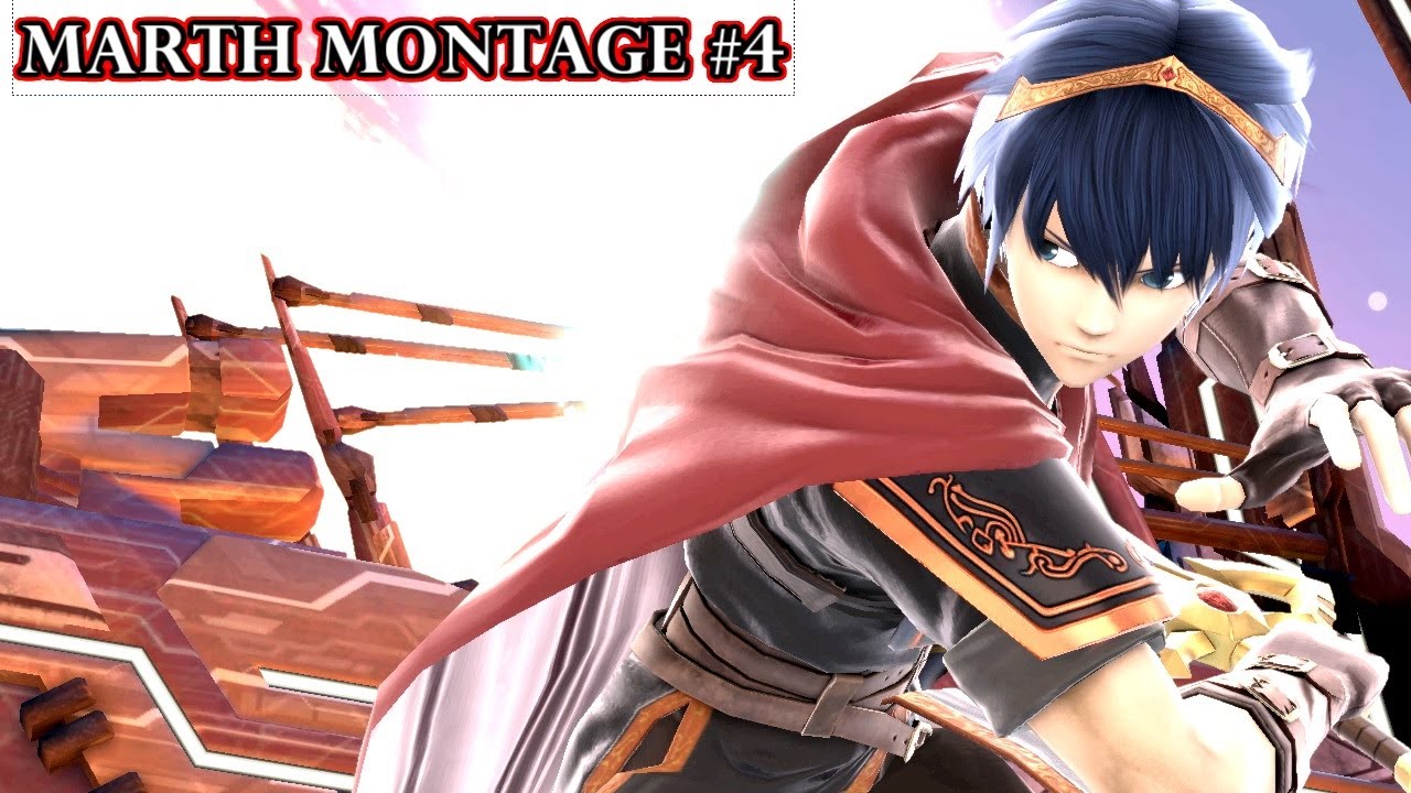 【Marth montage】マルス好プレイ・撃墜集 #4｜スマブラSP
