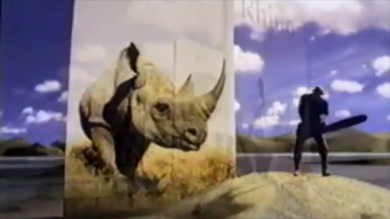 The Rhino - World Wildlife Fund Commercial 1997