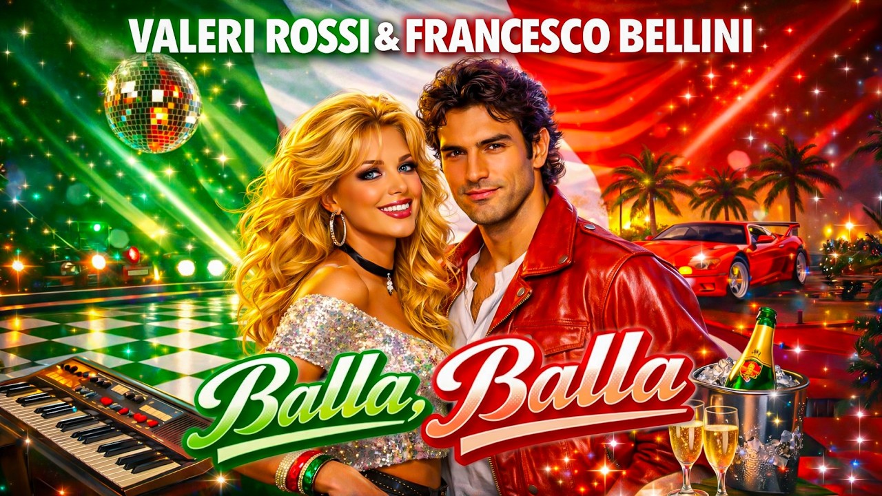 Valeria Rossi & Francesco Bellini - Balla, Balla 🔥 (New Italo Disco 2026) | Modern Talking Style 🪩