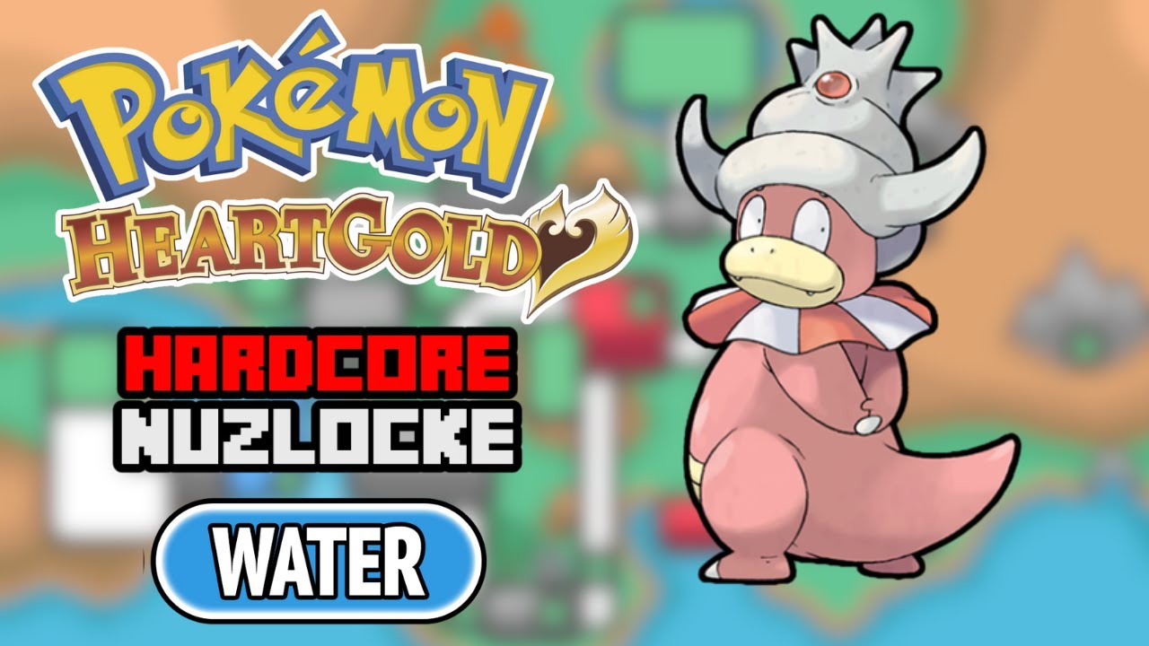 Pokemon HeartGold Hardcore Nuzlocke - WATER Only (NO Items, NO Overleveling)