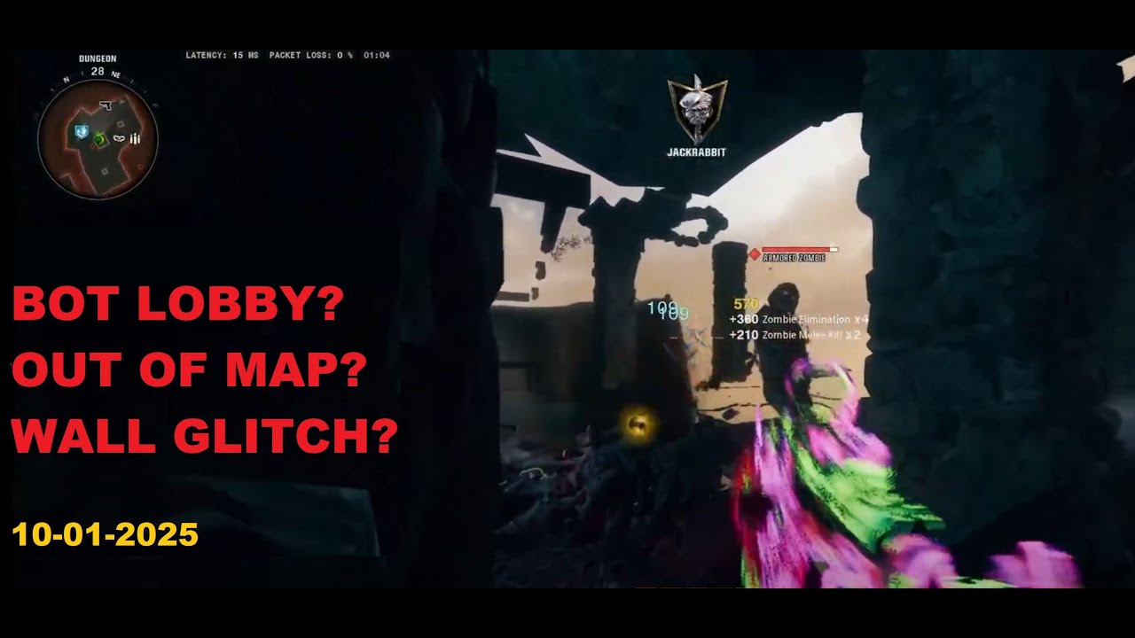 AFTER PATCH 10-01-2025 OUT OF MAP GLITCH SWORD ROOM PATCHED? BO6 - CITADELLE DES MORTS #blackops6