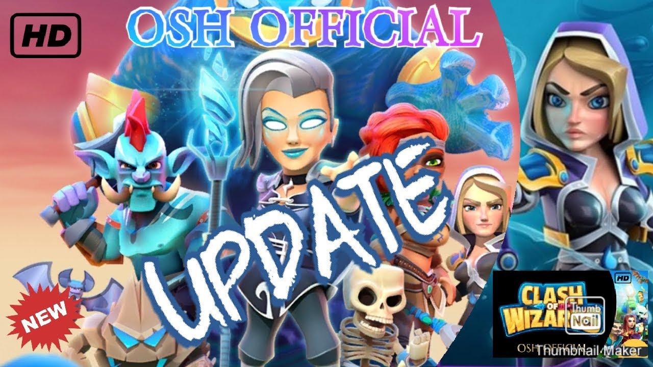 CLASH OF WIZARDS UPDATE IS HERE!! New card gameplay!!