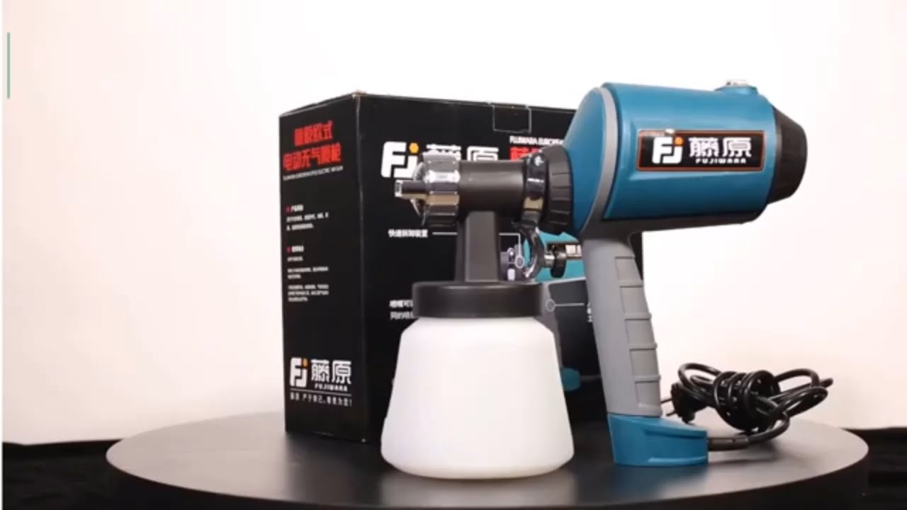 PISTOLA ELÉTRICA na PINTURA AUTOMOTIVA - TESTE