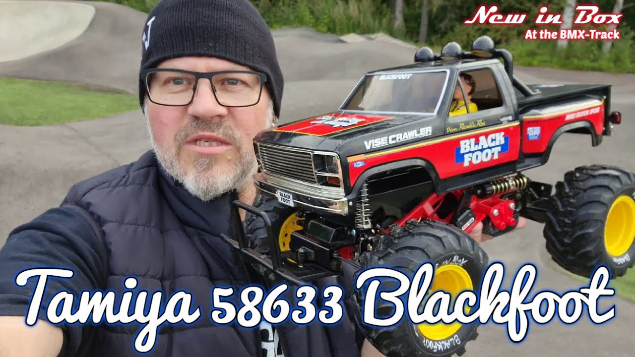 Tamiya Blackfoot #58633 at the BMX track.