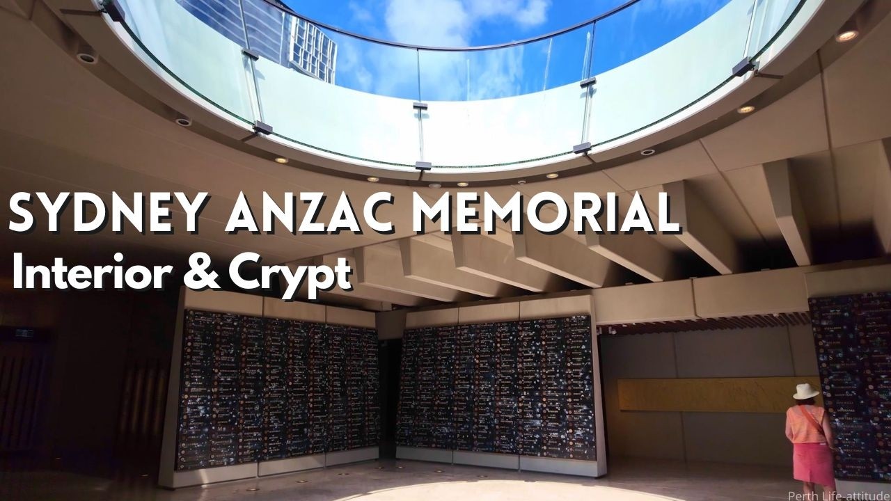 Sydney ANZAC Memorial Walk 2026 — Hyde Park War Memorial Interior & Crypt (4K)