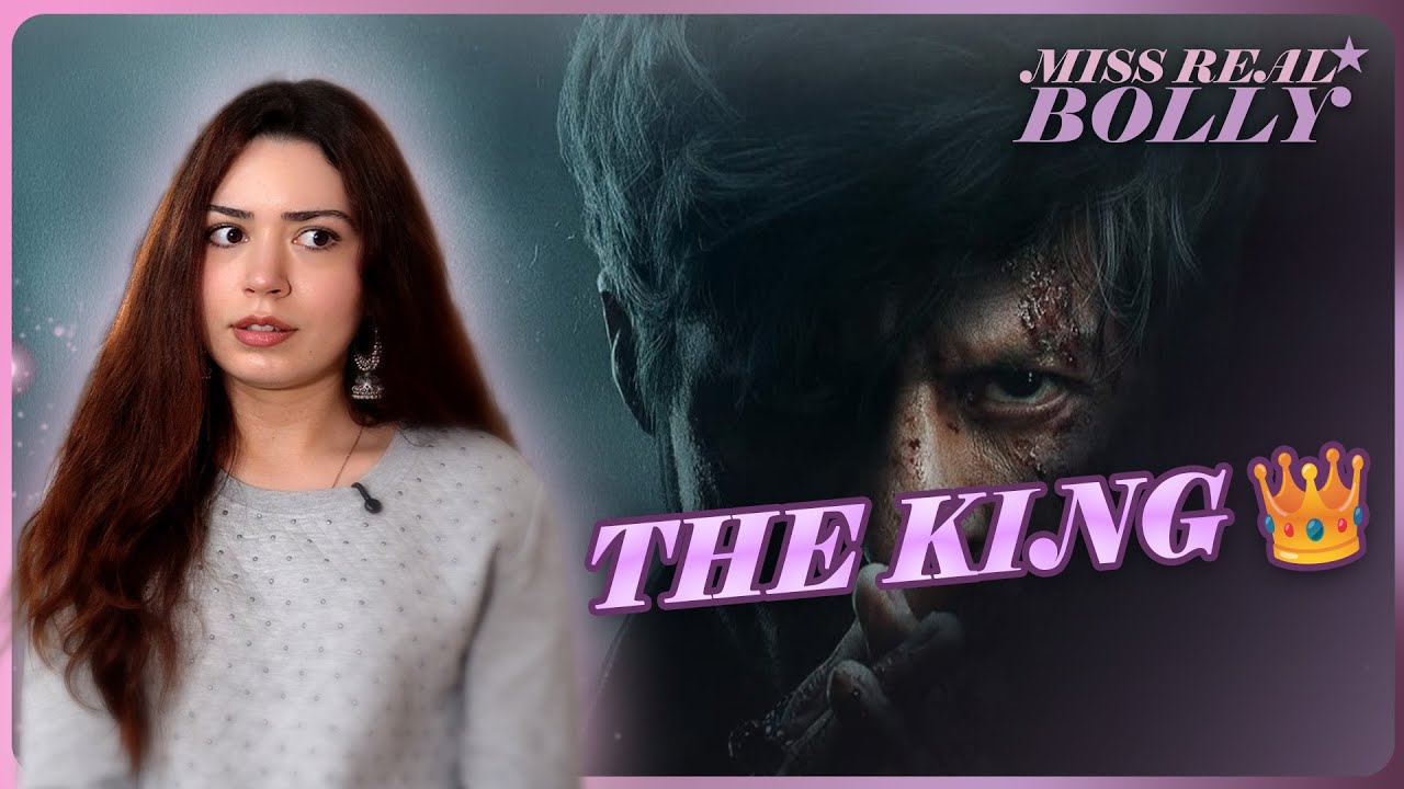 The Aura Is Unreal 👑🔥 | KING Date Announcement Reaction | Shah Rukh Khan | Miss Real Bolly