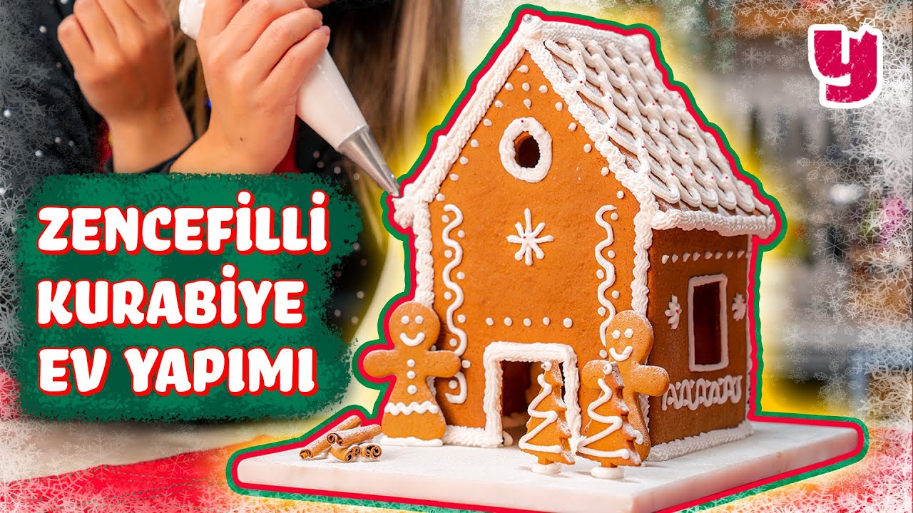 Как сделать пряничный домик? 🍪🎄❄️ Изготовление пряничного домика, которое очень развлекает детей