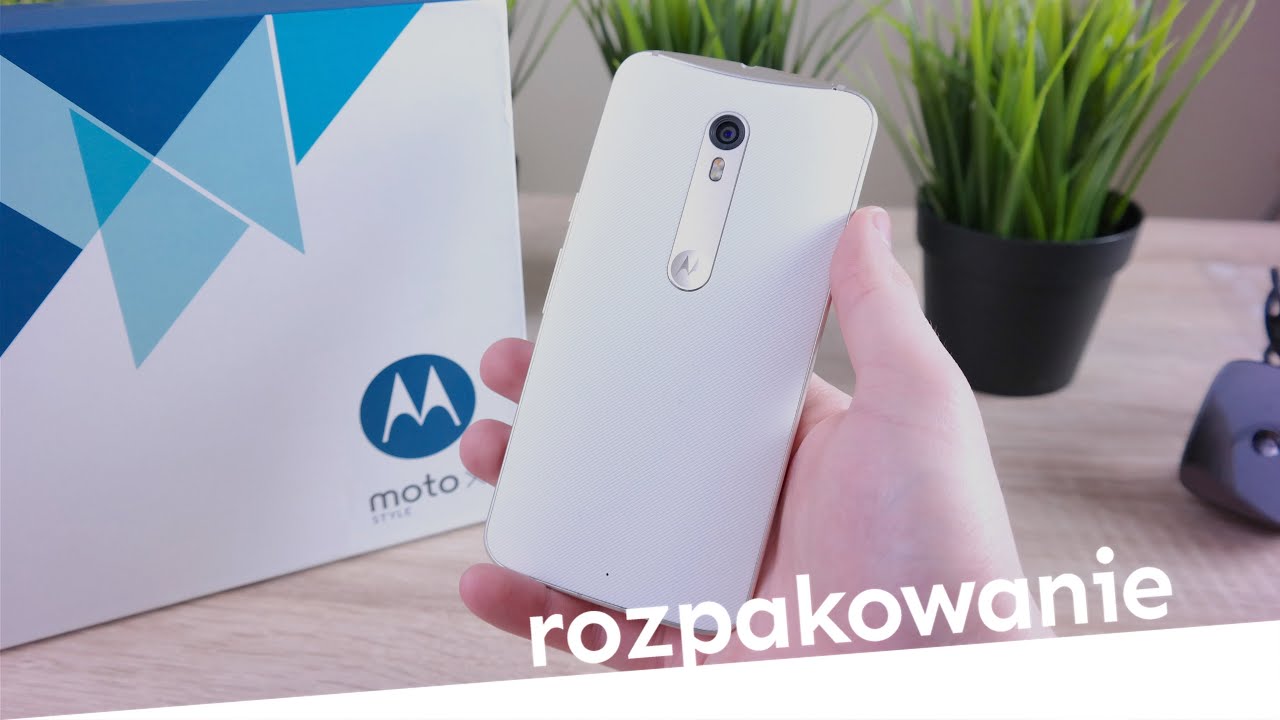 Motorola (Lenovo) Moto X Style Rozpakowanie Unboxing (PL)