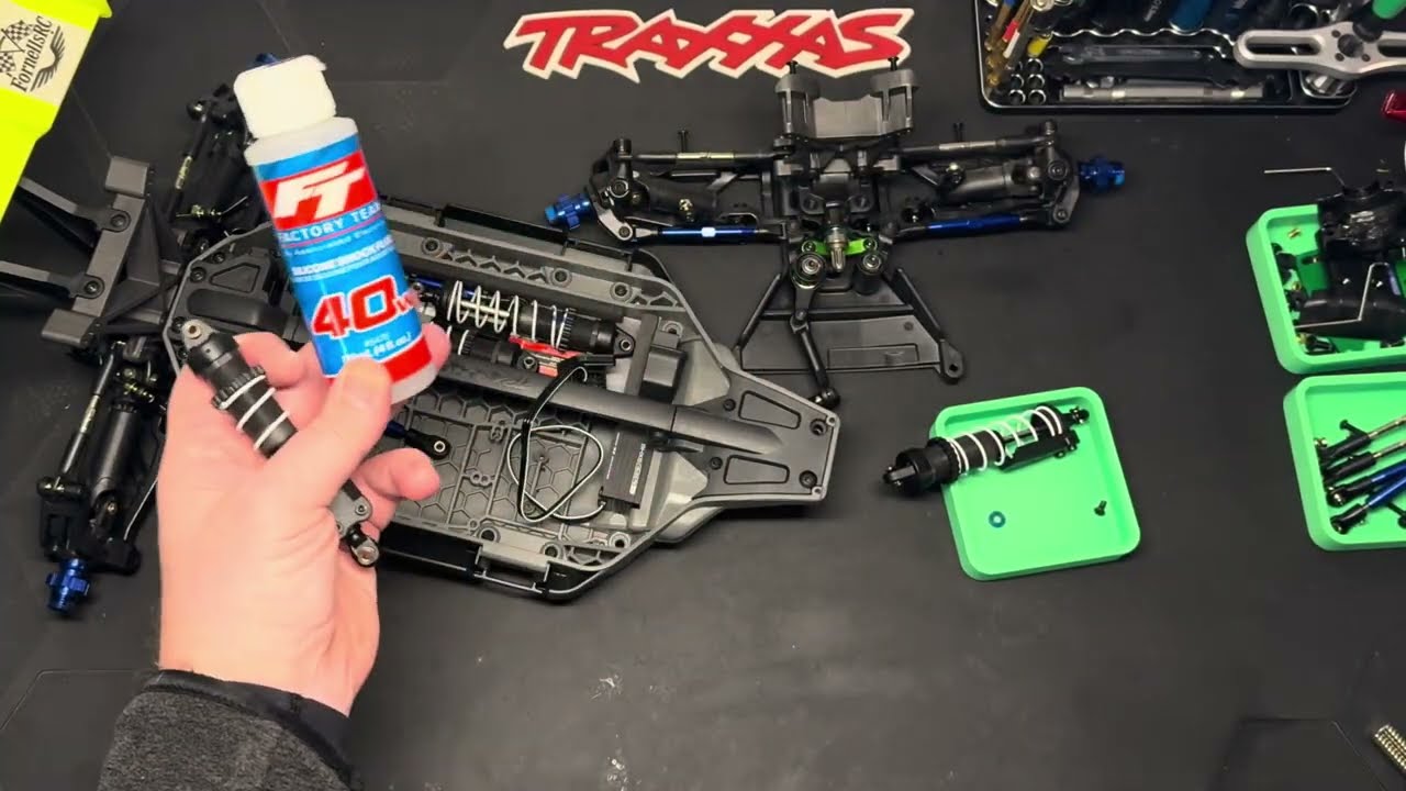Traxxas Jato 4X4 “FornellsRC-edition” del 1: Uppstart av projektet, byte till RPM fram bulkhead bla.