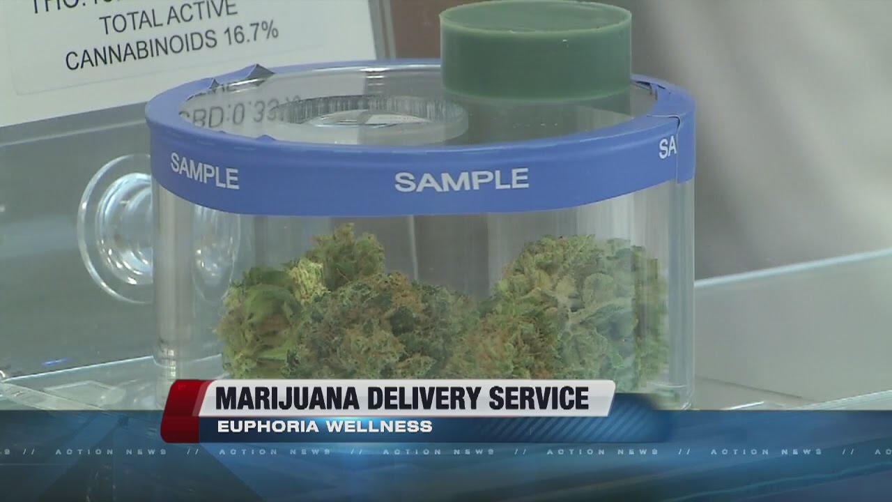 Marijuana delivery service