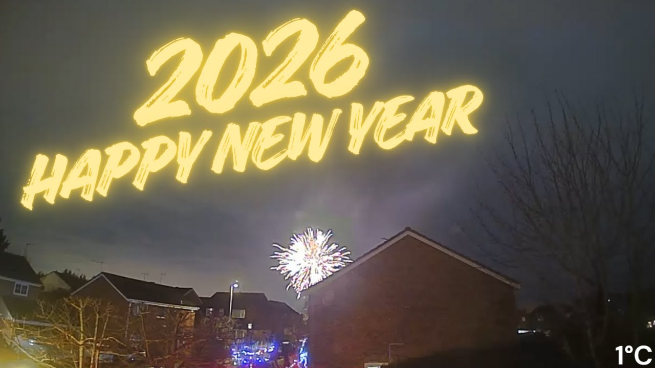 New Year 2026 Weather Time-lapse