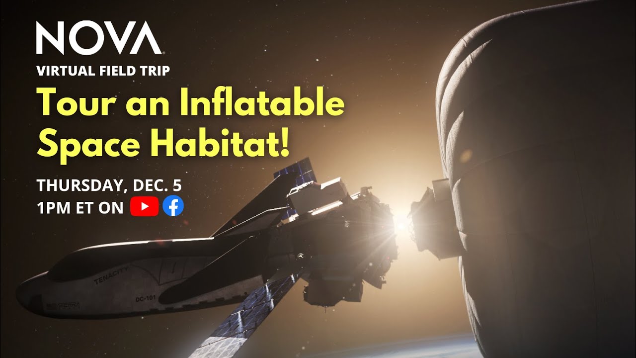 Tour an Inflatable Space Habitat!