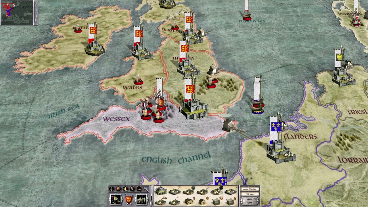 Medieval: Total War - Relaxing Ambience (Europe Winter #1)