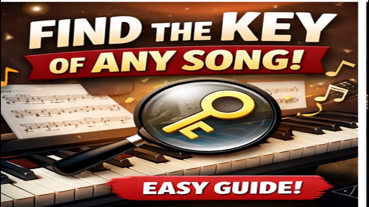 HOW TO FIND THE KEY OF ANY SONG