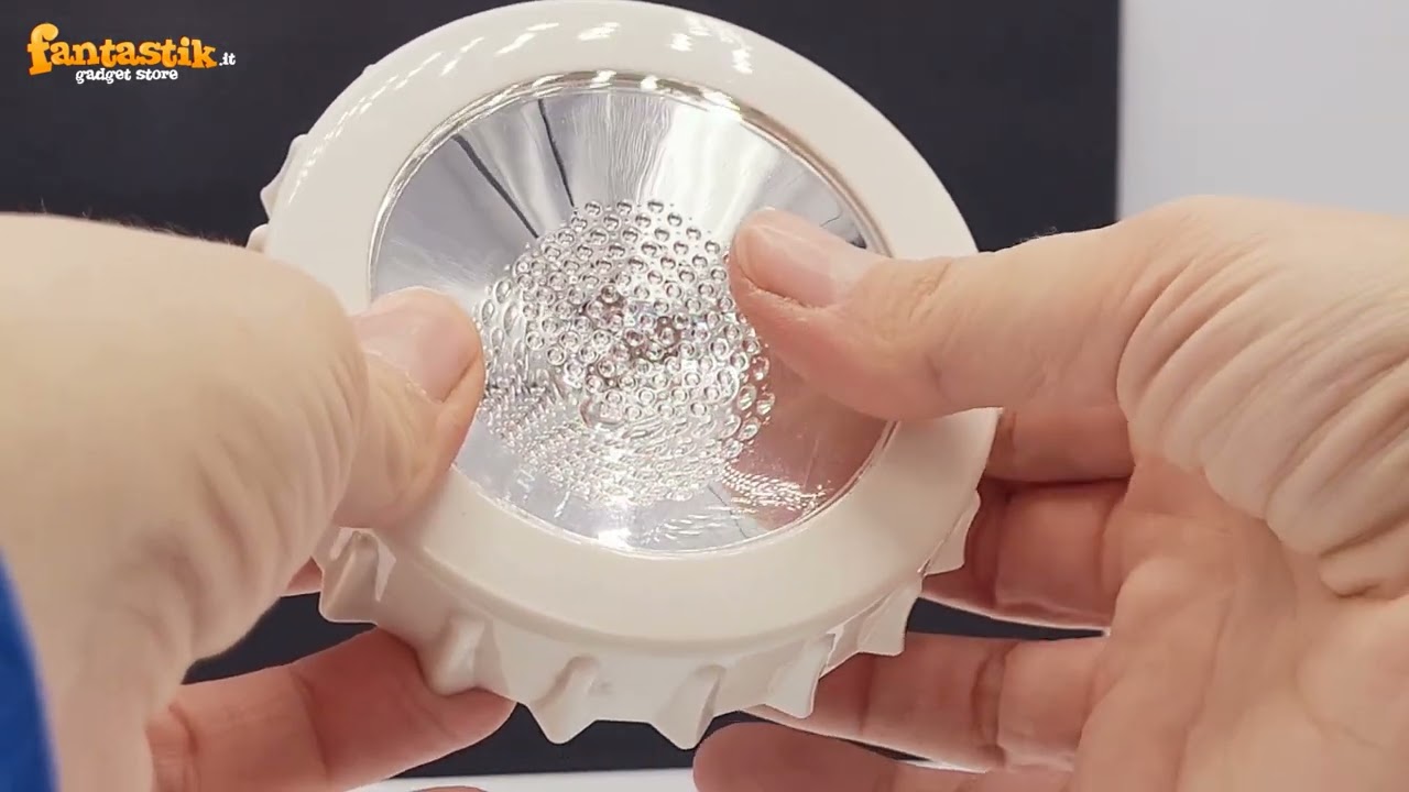 SOTTOBICCHIERE LUMINOSO A FORMA DI TAPPO