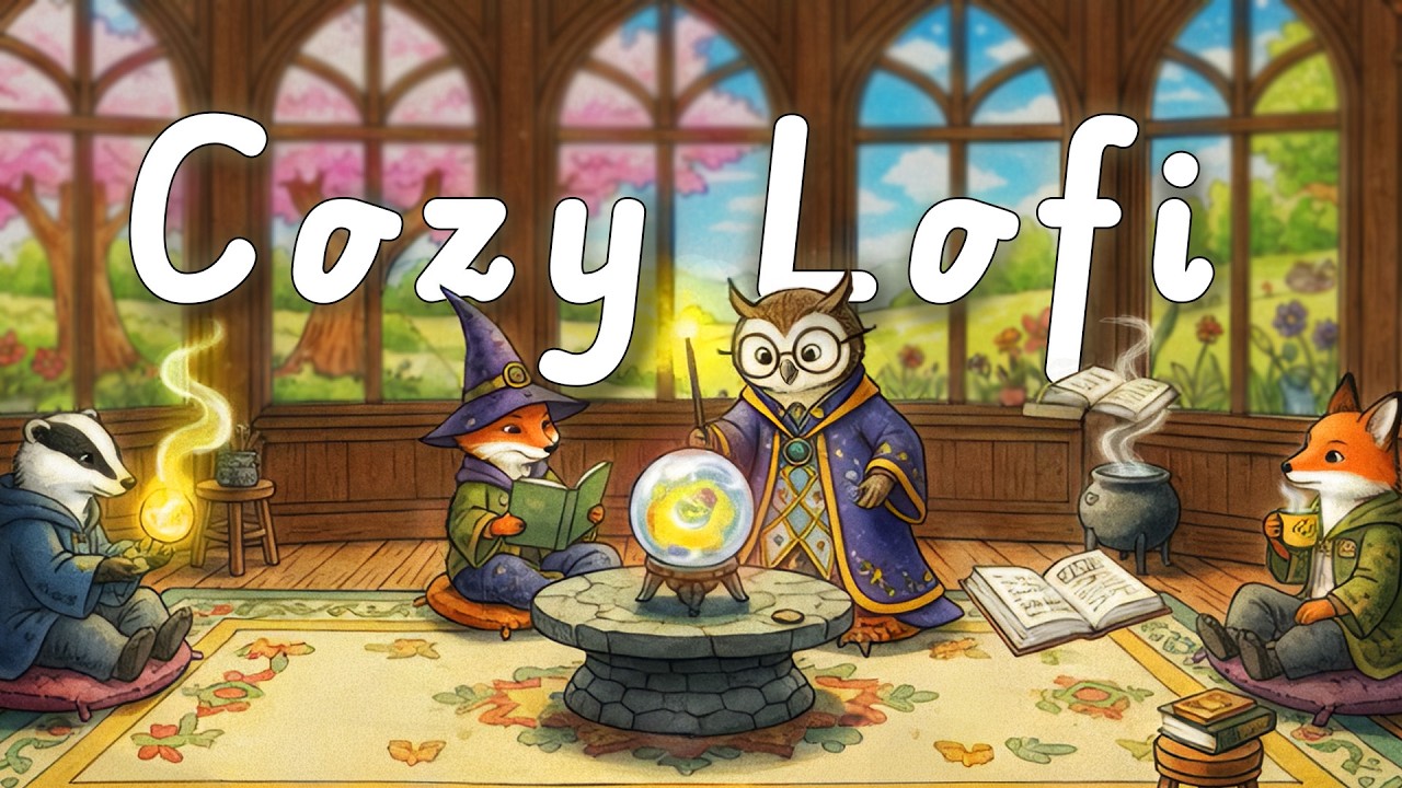 1 Hour Relaxing Cozy Jazz Lofi Beats to Focus & Study
