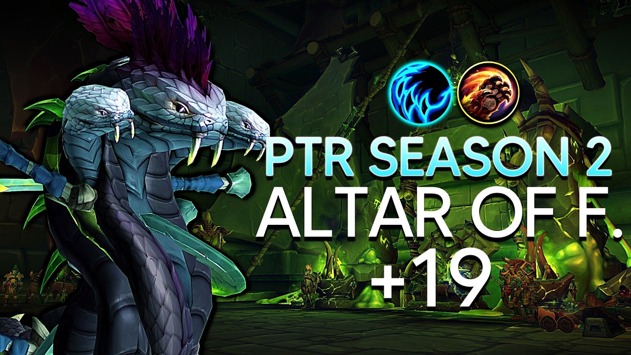 +19 Altar of Fangs Midnight PTR S2 | Feral Druid