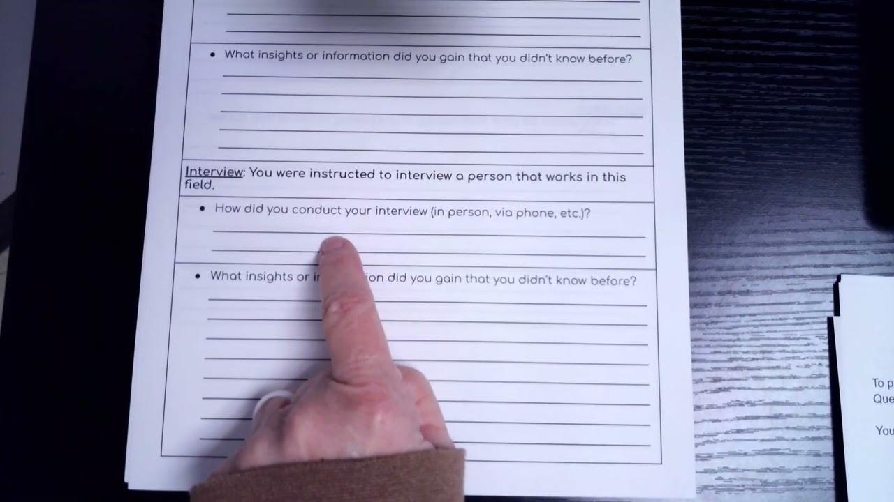 1332 Video: Expert (Follow Up) & Interview Questions Instructions