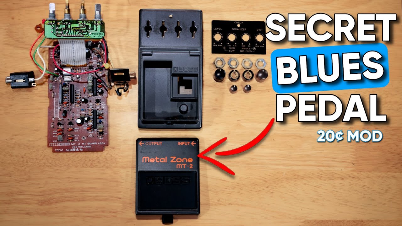 The Best Blues Pedal Was Hiding in a Metalzone?! Boss MT2 MOD