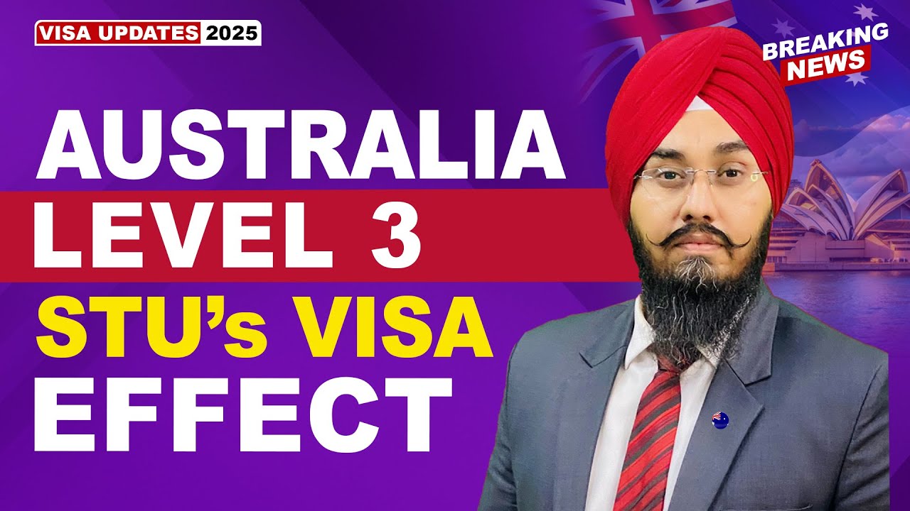 AUSTRALIA LEVEL 3 STU&rsquo;s VISA EFFECT | STUDY VISA UPDATES 2026 | USA CANADA UK