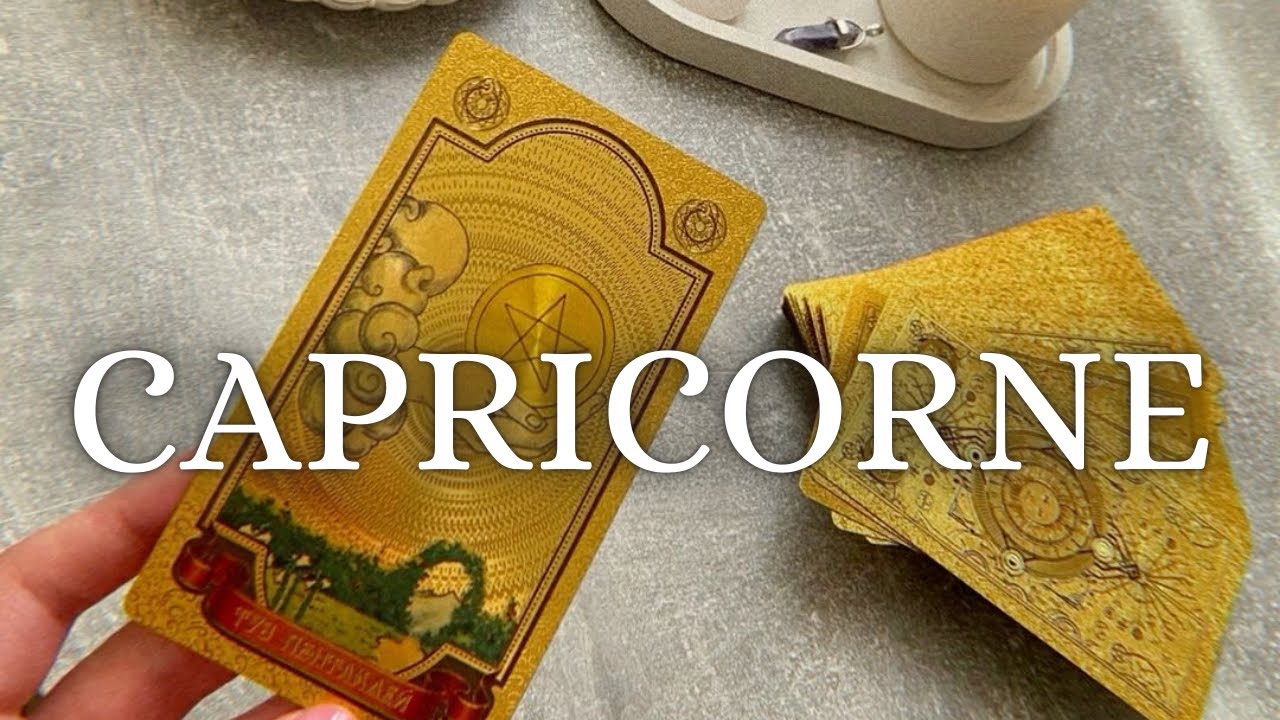 CAPRICORNE ♑️ Quelqu'un à qui tu ne parles pas en ce moment ! Ça, Capricorne, tu dois l'entendre 👀