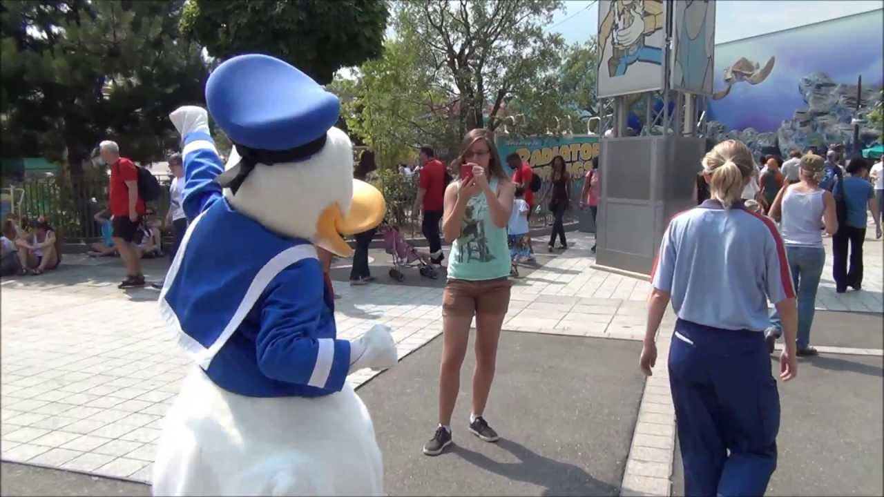 Disneyland Paris - Disney Characters - Donald Duck Meet & Greet - 15 July 2013