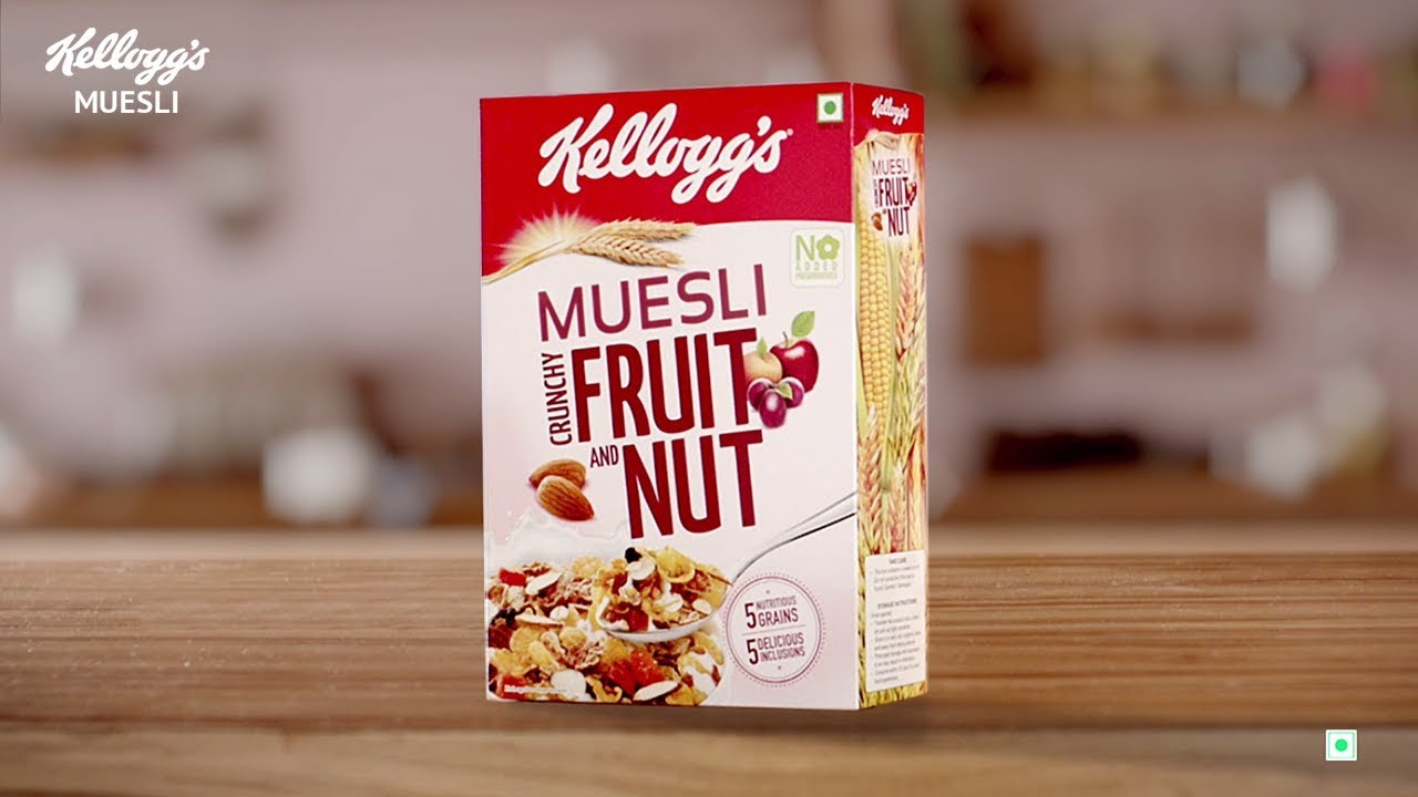 KELLOGG'S MUESLI _ Breakfast for the Unstoppables!