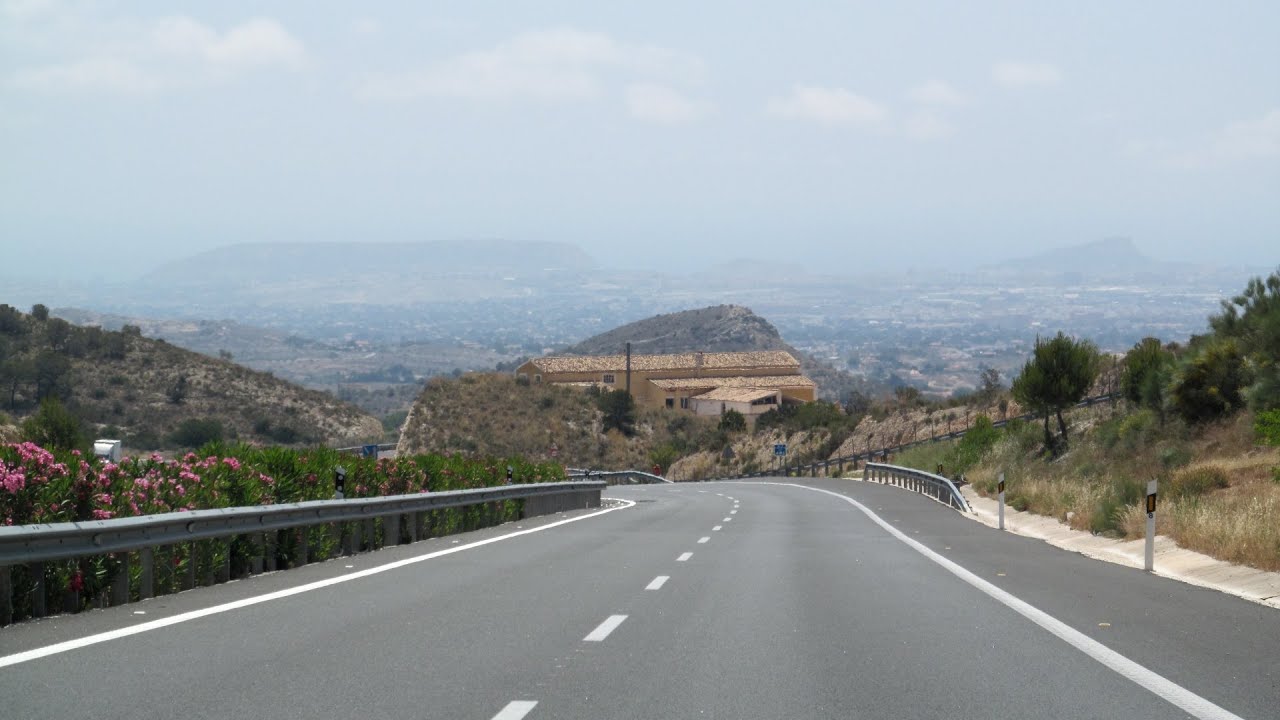 Spain: A-7 Castalla - Alicante