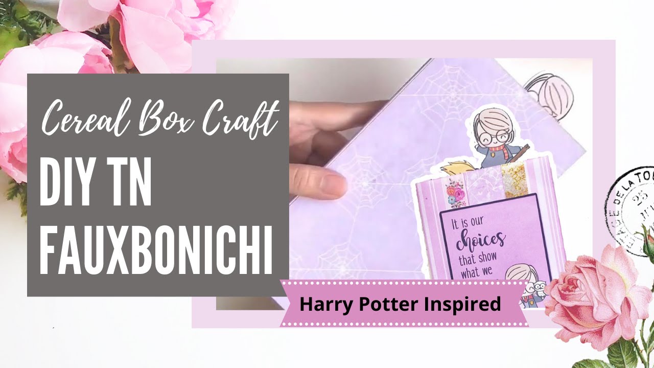 DIY PLANNER - FAUXBONICHI WEEKS l Cereal Box Crafts l With Flip-through