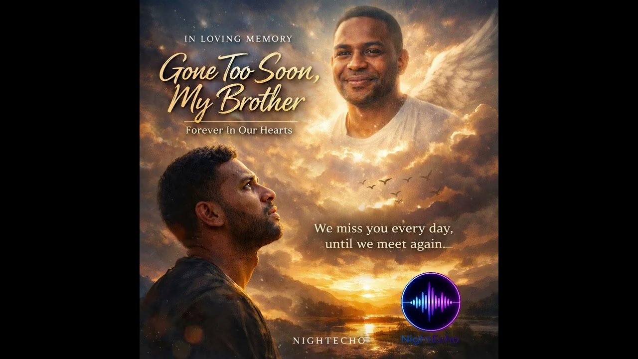 Gone Too Soon, My Brother | Emotional Tribute Song | NightEcho