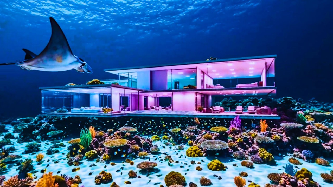 Deep Sea Music & Sci-Fi Sounds for a Cosmic Adventure | Discovering Alien Architecture Below the Sea