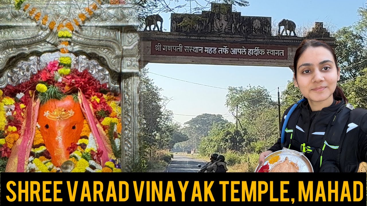 Ep-3 | Guardian of Wishes 💫 | Shree Varad Vinayak Temple, Mahad | Ashtavinayak Ride #amritadogra 