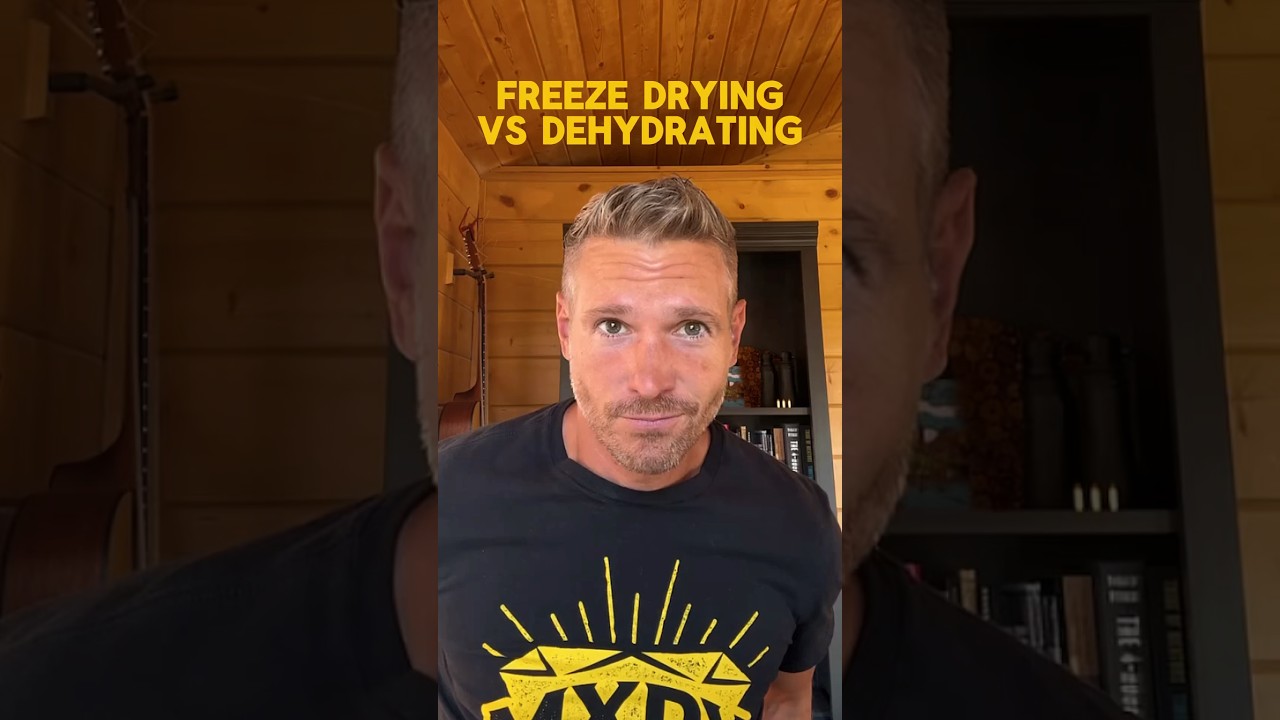 Freeze-Drying vs. Dehydrating