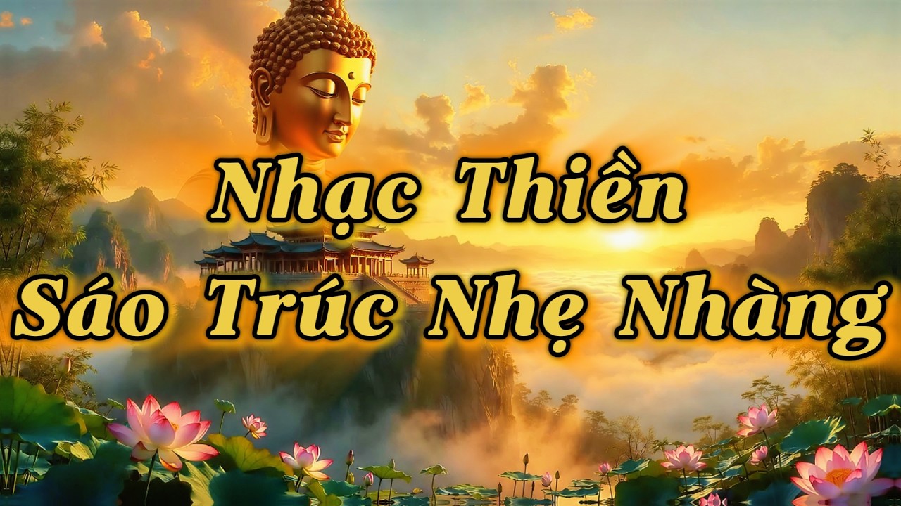 🌿 Nhạc Thiền Sáo Trúc Nhẹ Nhàng | Đàn Tranh Giúp Tĩnh Tâm Khi Học Tập .