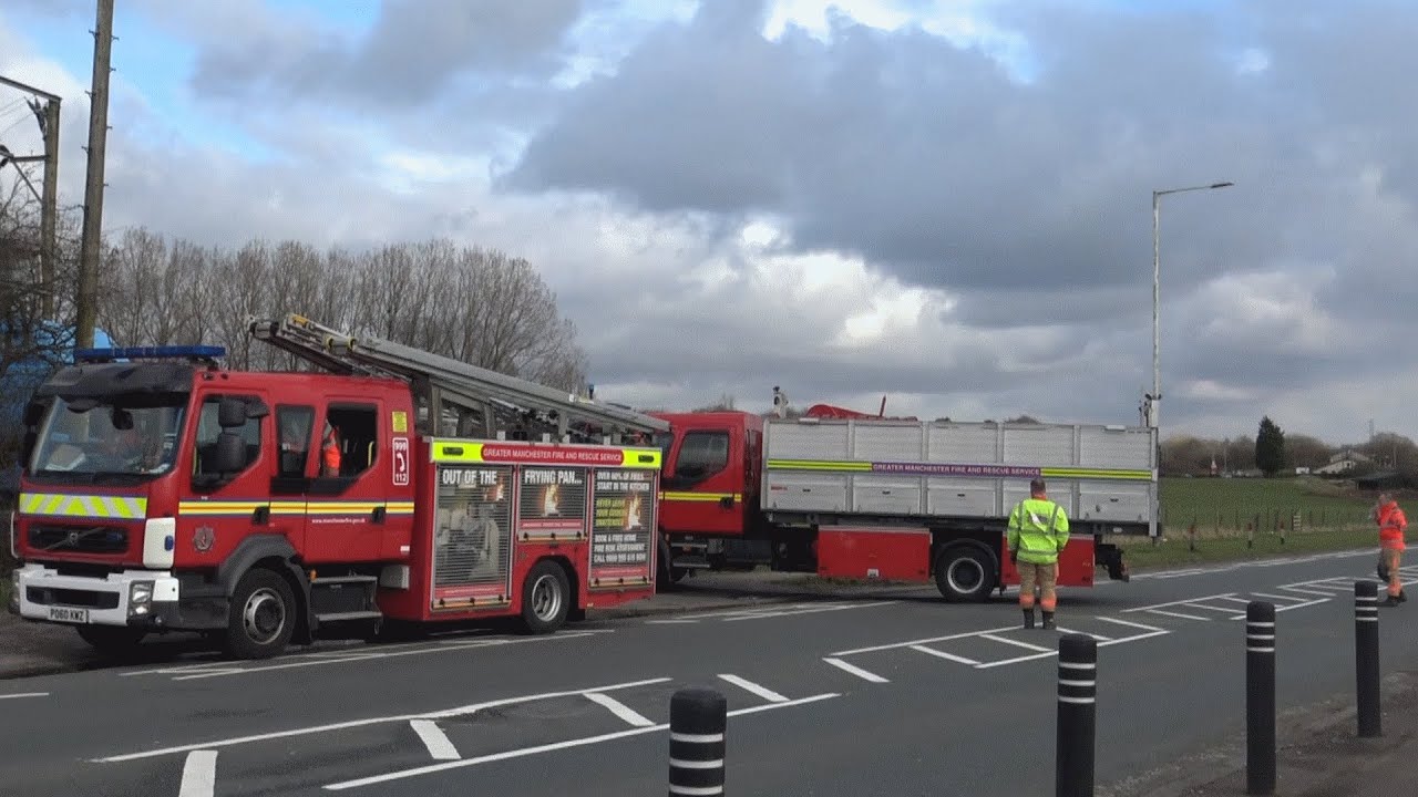 *ON-SCENE* Farnworth Barn Fire  - Greater Manchester Fire & Rescue Service