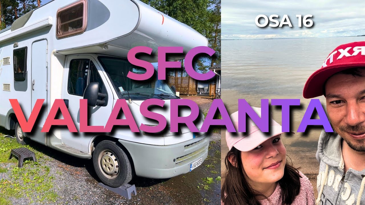 Tyttären kanssa Valasrannalla – Kallionokan kierros ja leirintätunnelmaa | Osa 16