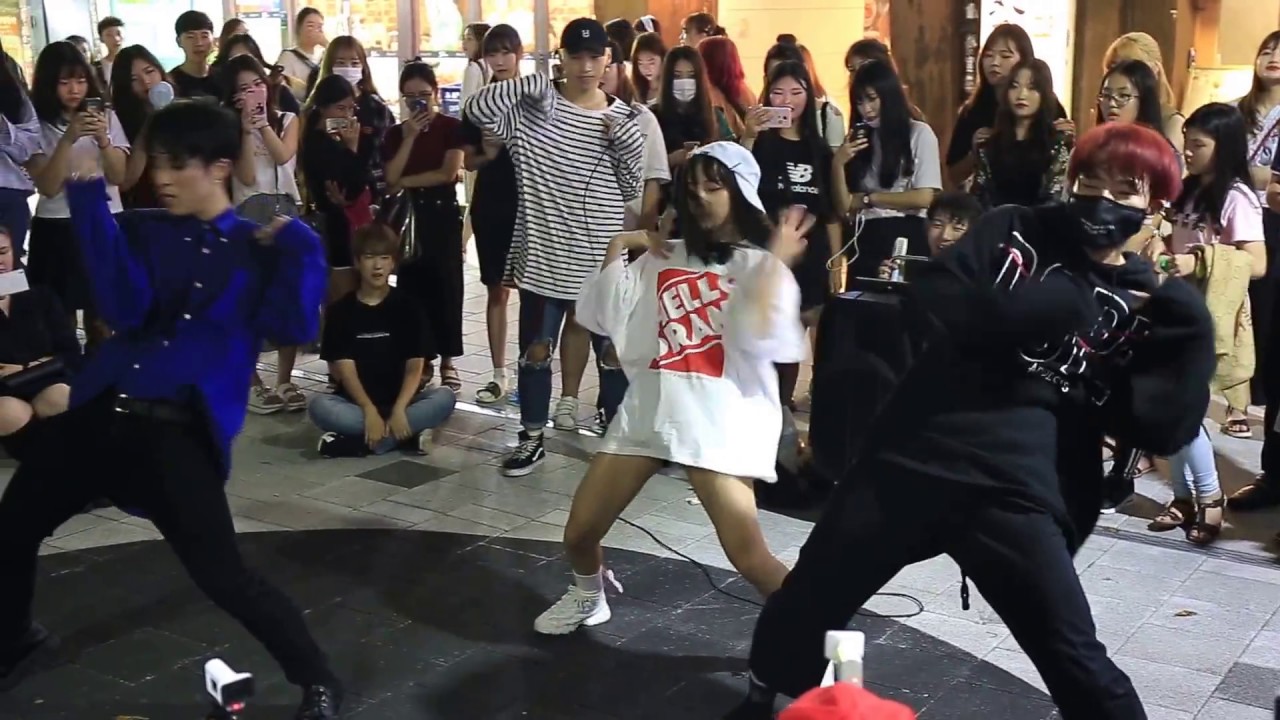 JHKTV]홍대댄스 hong dae k-pop dance DOB(pj ty) china orange team  co co bop