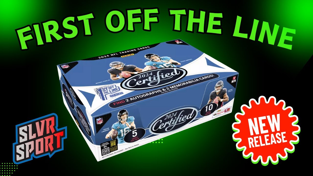 💥 New FOTL Release 💥 2024 Panini Certified Football FOTL Hobby Box - SOLID HITS