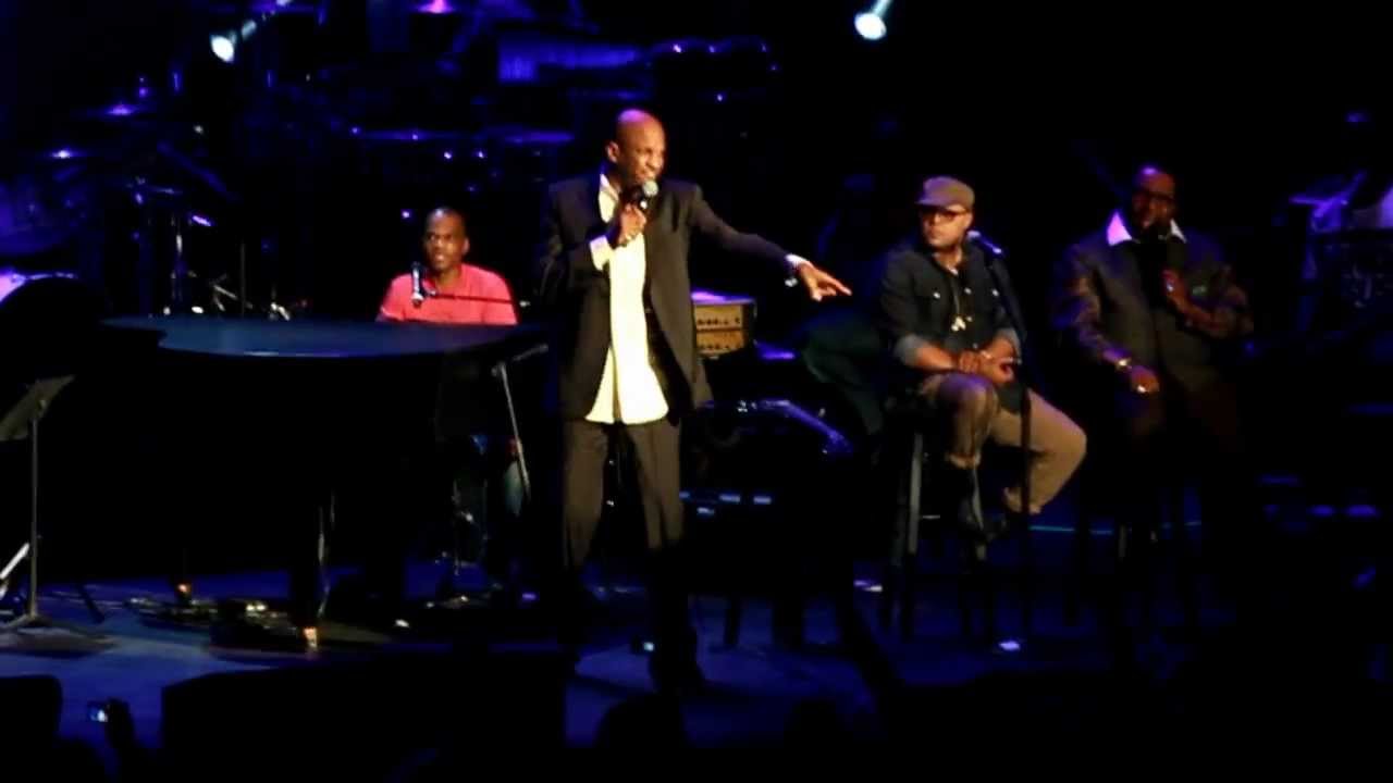 Kirk Franklin Medley-- We Fall Down Donnie McClurkin--King's Men Tour Concord, CA September 2012