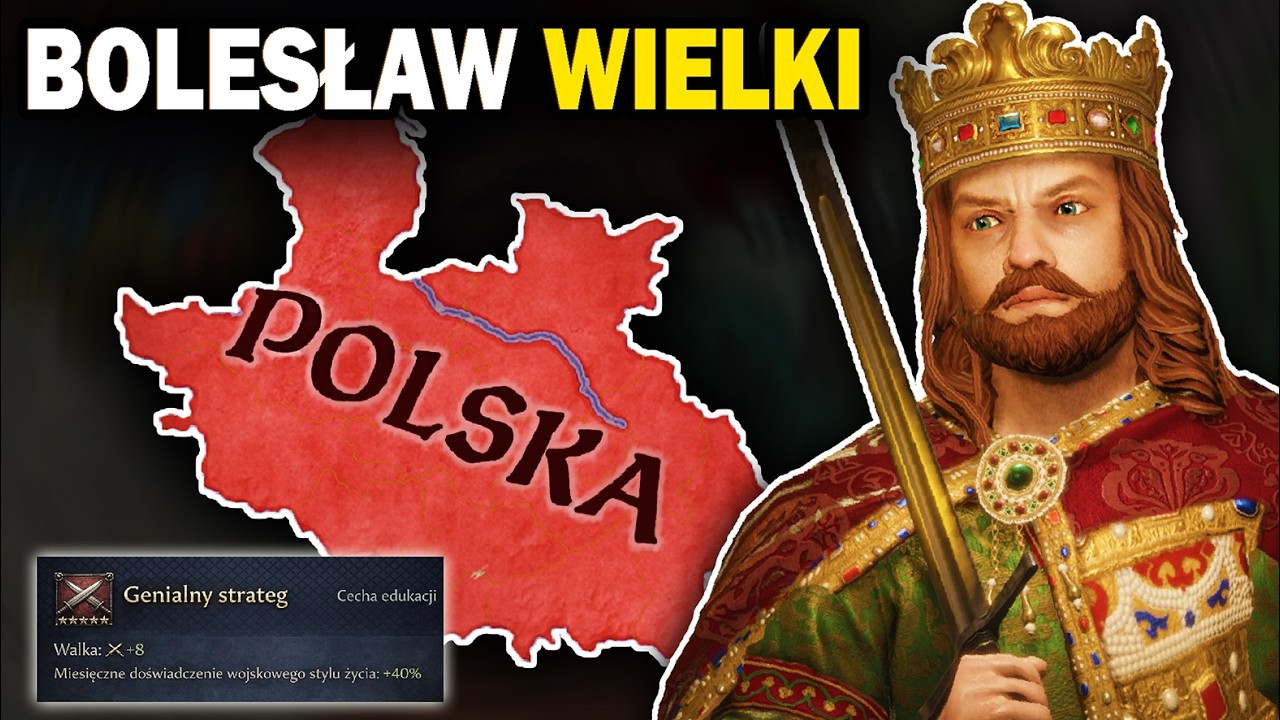 Co gdyby Bolesław Śmiały był najlepszym kr&oacute;lem Polski? - Crusader Kings 3