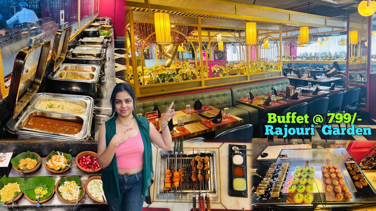 The Barbeque Company - Rajouri Garden,Delhi || Lunch Buffet @ Rs 799/- || Unlimited Buffet Delhi