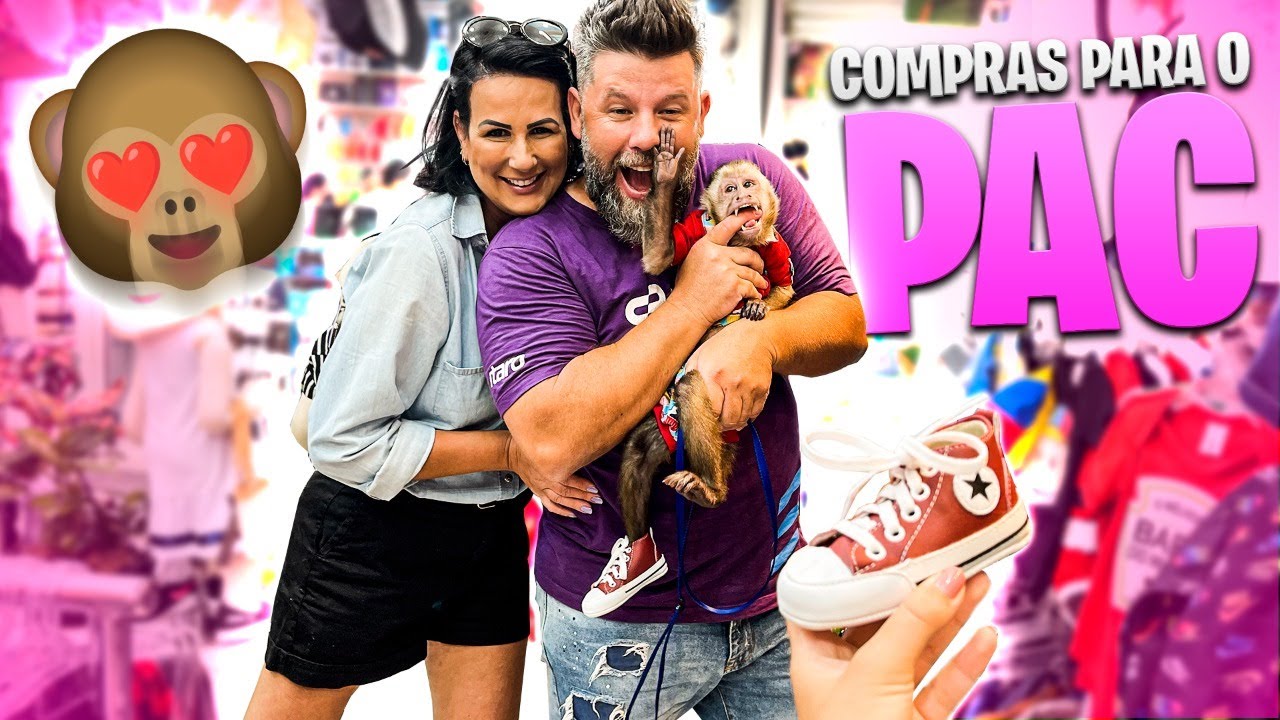 FOMOS FAZER COMPRAS PARA O PAC, COMPRAMOS UM TÊNIS NOVO!