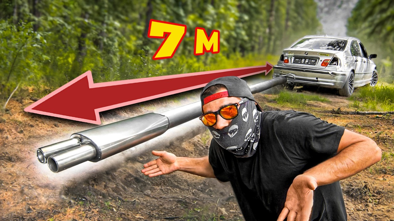 Zrobiliśmy najdłuższy wydech na świecie w BMW E46