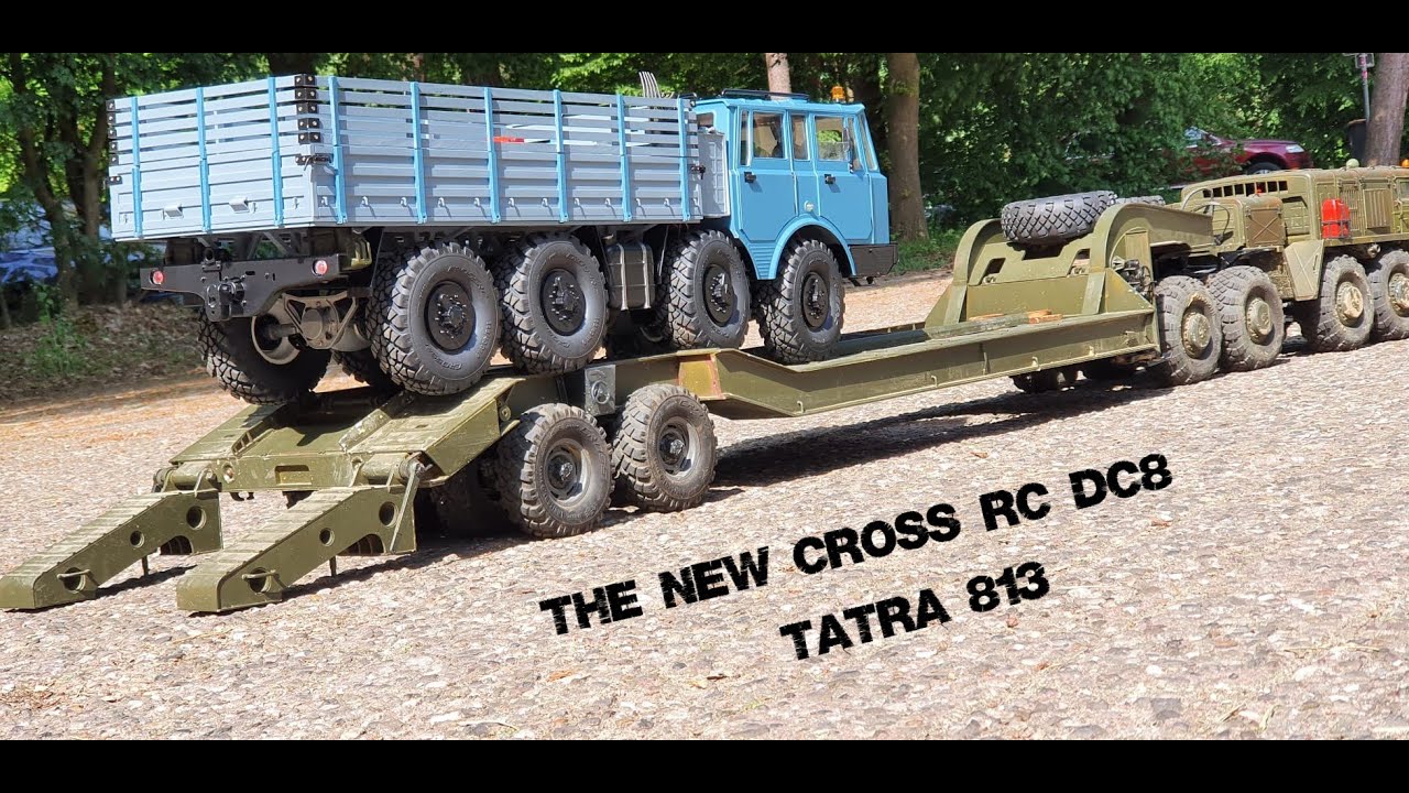 Cross RC  The new DC8 with BC8 - The Kolos: TATRA 813
